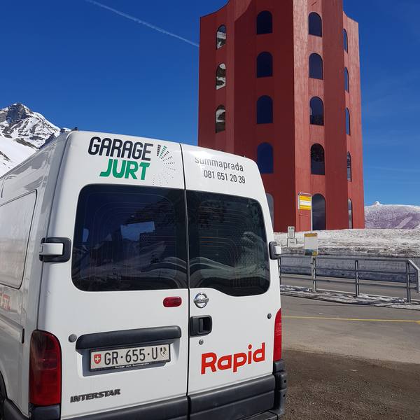 Werkstattbus der Garage Jurt
